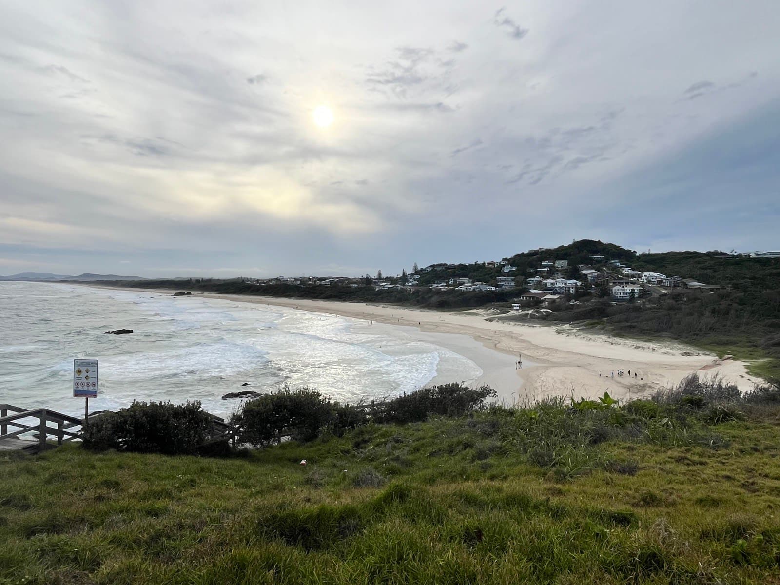 Lighthouse Beach seen from the Tacking Point Lighthouse lookout, Port Macquarie